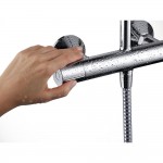 Душевая система наружного монтажа Hansgrohe Vernis Shape 230 Showerpipe 26286000 Душевая система наружного монтажа Hansgrohe Vernis Shape 230 Showerpipe 26286000